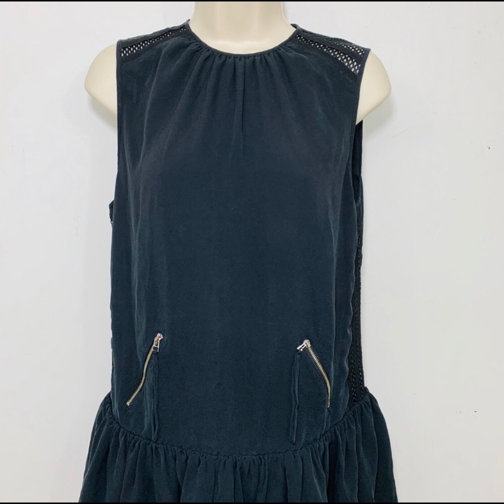 Women’s L.A.M.B. by Gwen Stefani Drop Waist Black Dress Size 0. NWOT. - Picture 3 of 8